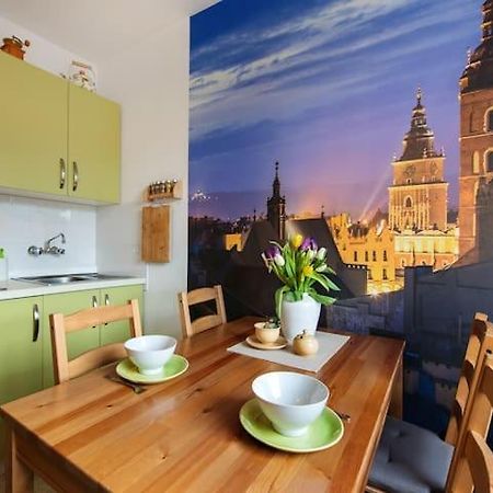 Cosy Studio Apartment Krakau Exterior foto
